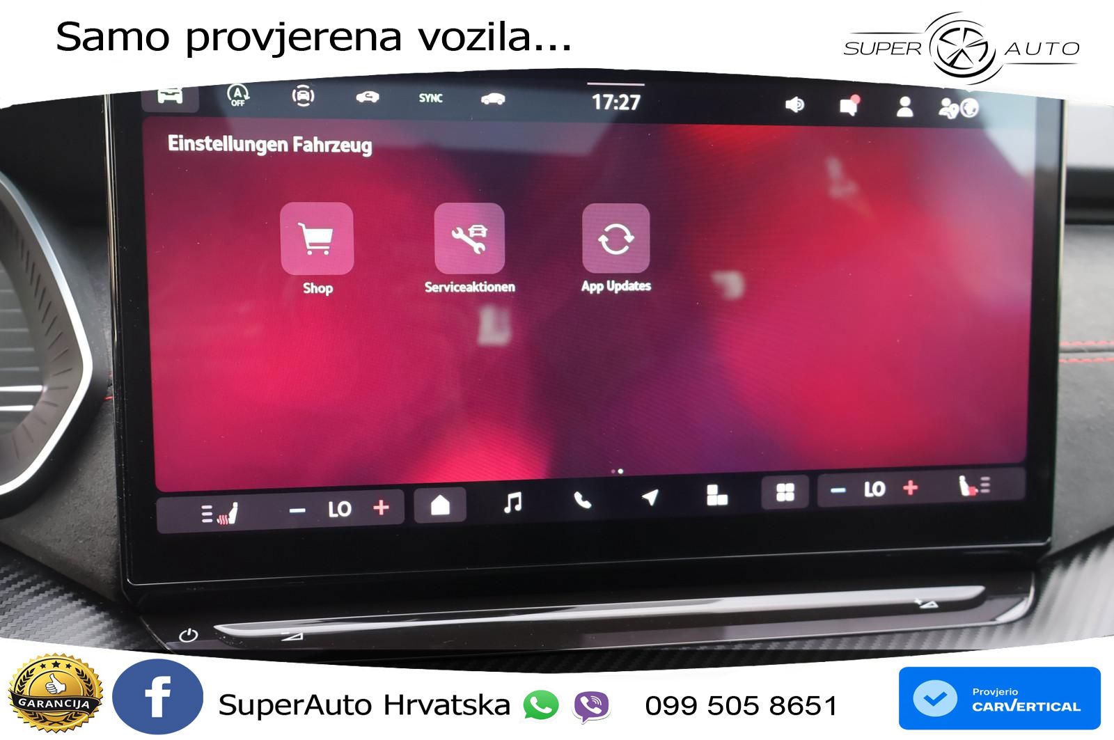 Škoda Octavia Combi RS 2.0 TSI (265 KS) DSG MATRIX+GR SJED+KAM