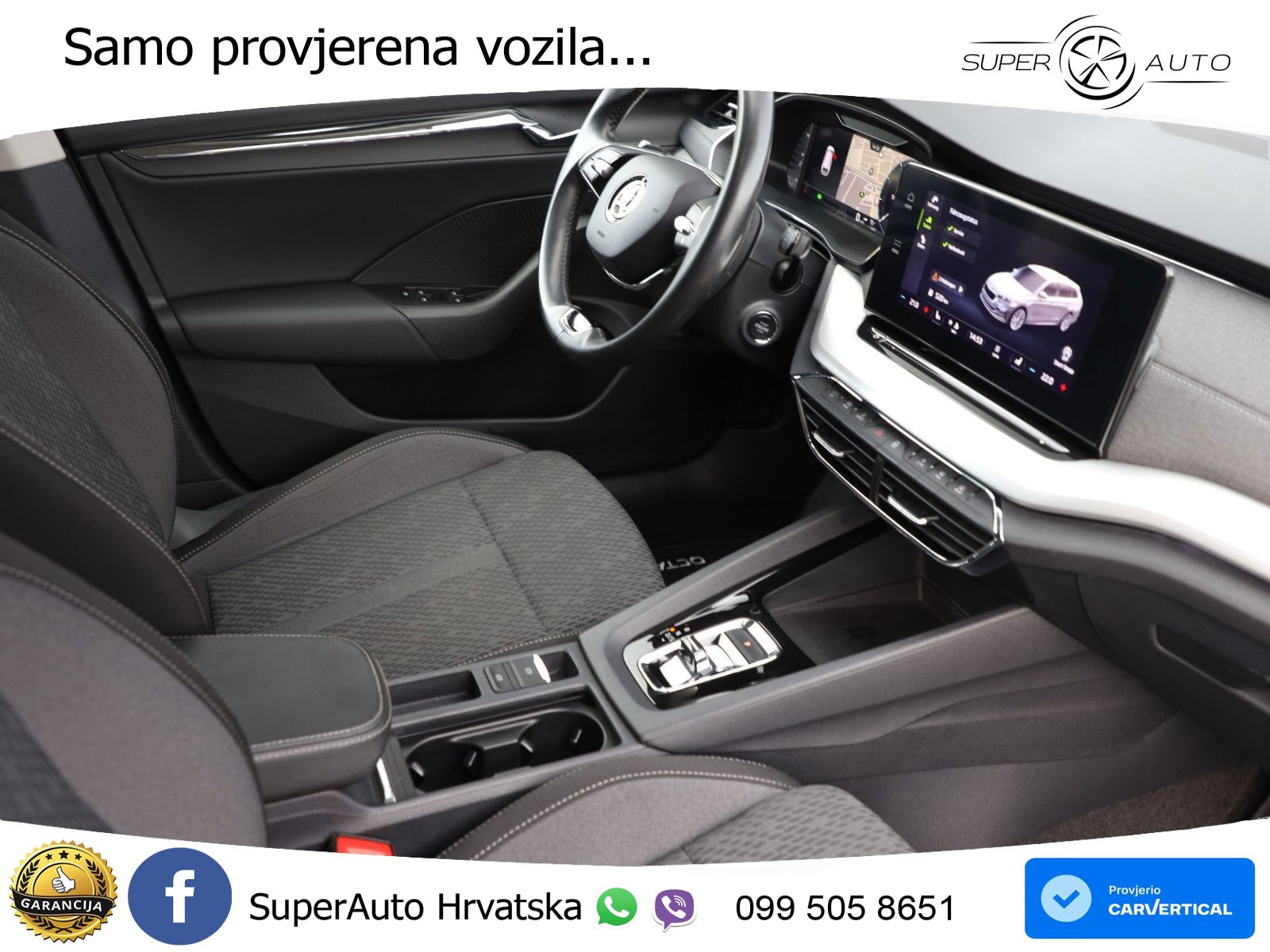 Škoda Octavia Combi 2.0 TDI (150 KS) DSG LED+GR SJED+ACC