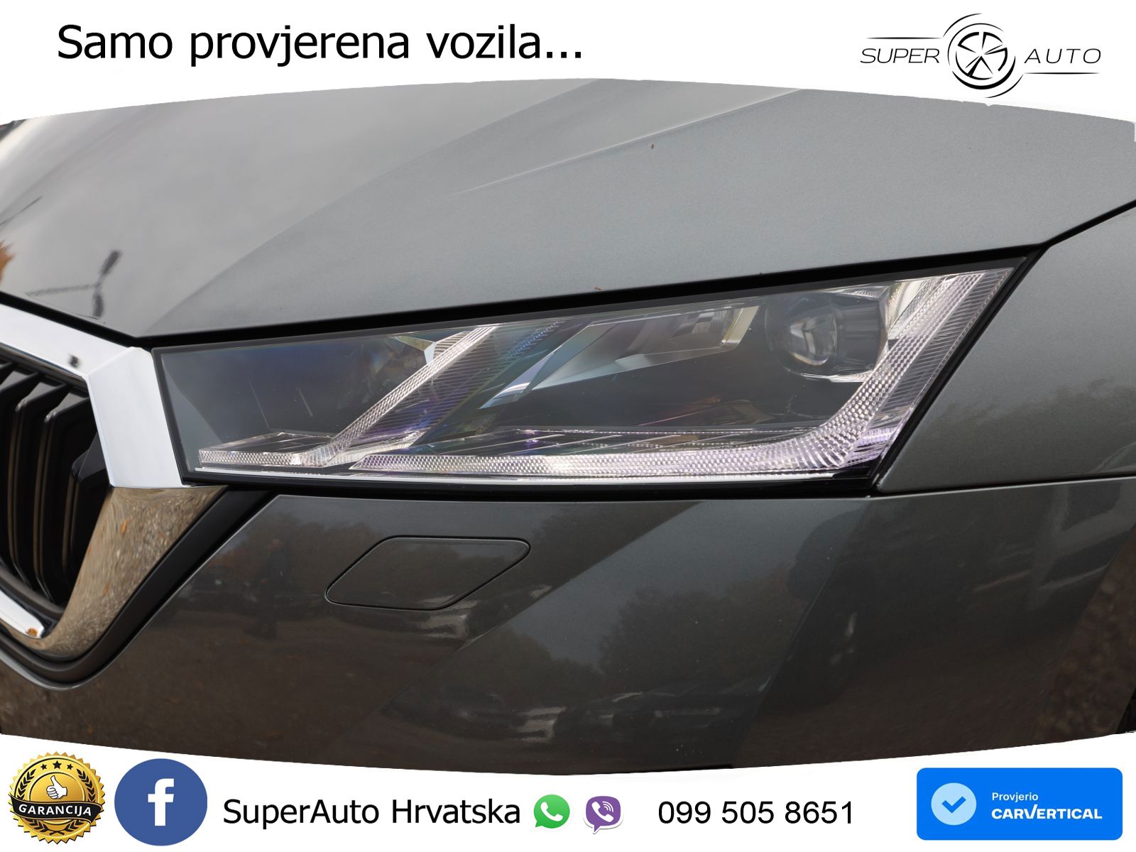 Škoda Octavia Combi 2.0 TDI (150 KS) DSG LED+GR SJED+ACC