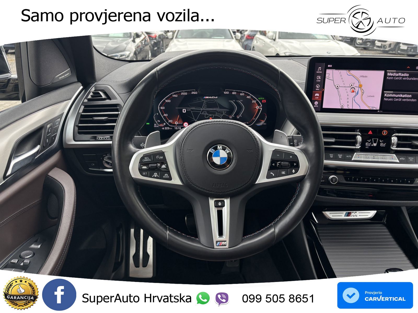 BMW X3 M40d xDrive Steptronic ACC+HEAD+GR SJED+360+PANO