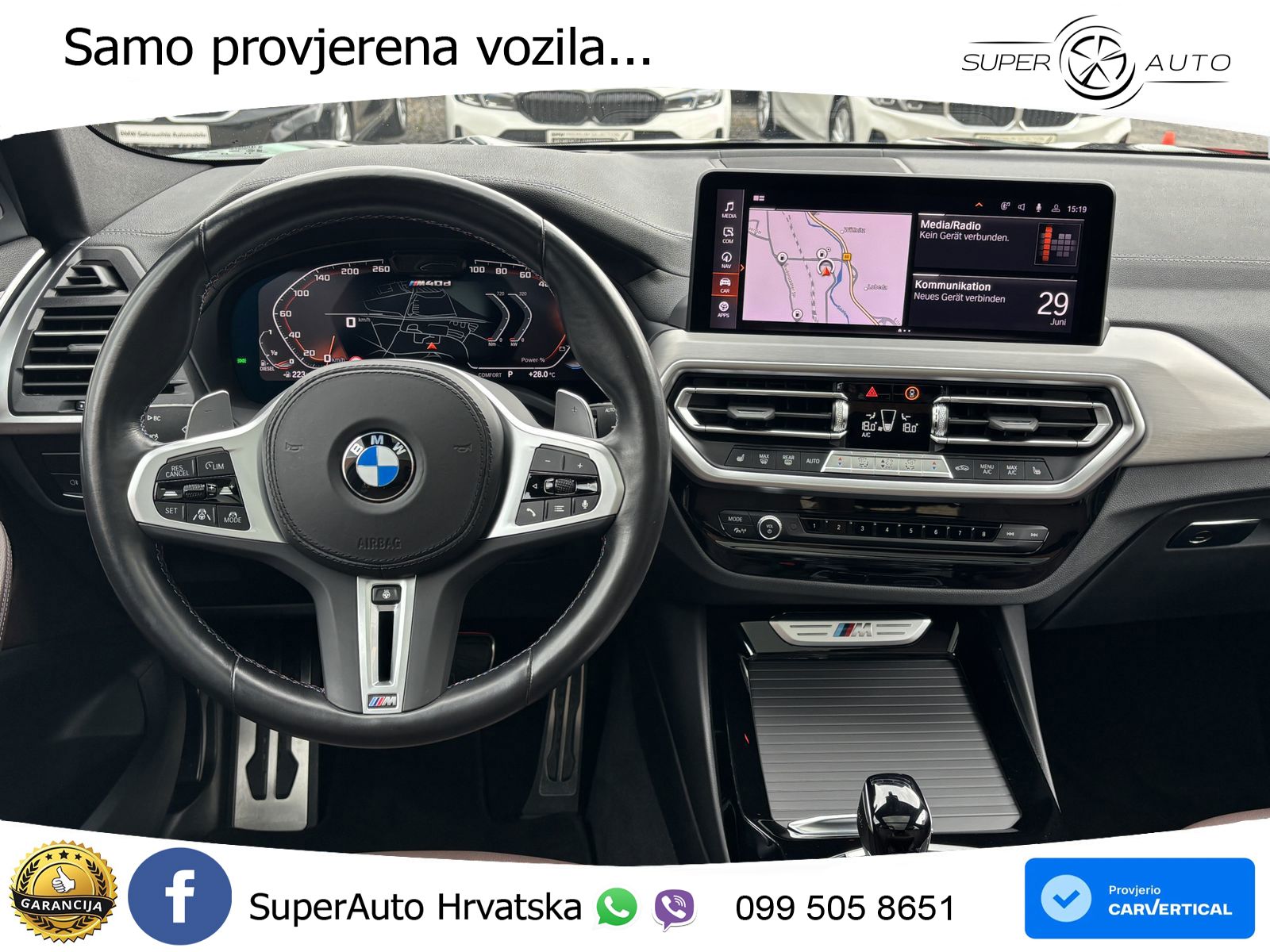 BMW X3 M40d xDrive Steptronic ACC+HEAD+GR SJED+360+PANO