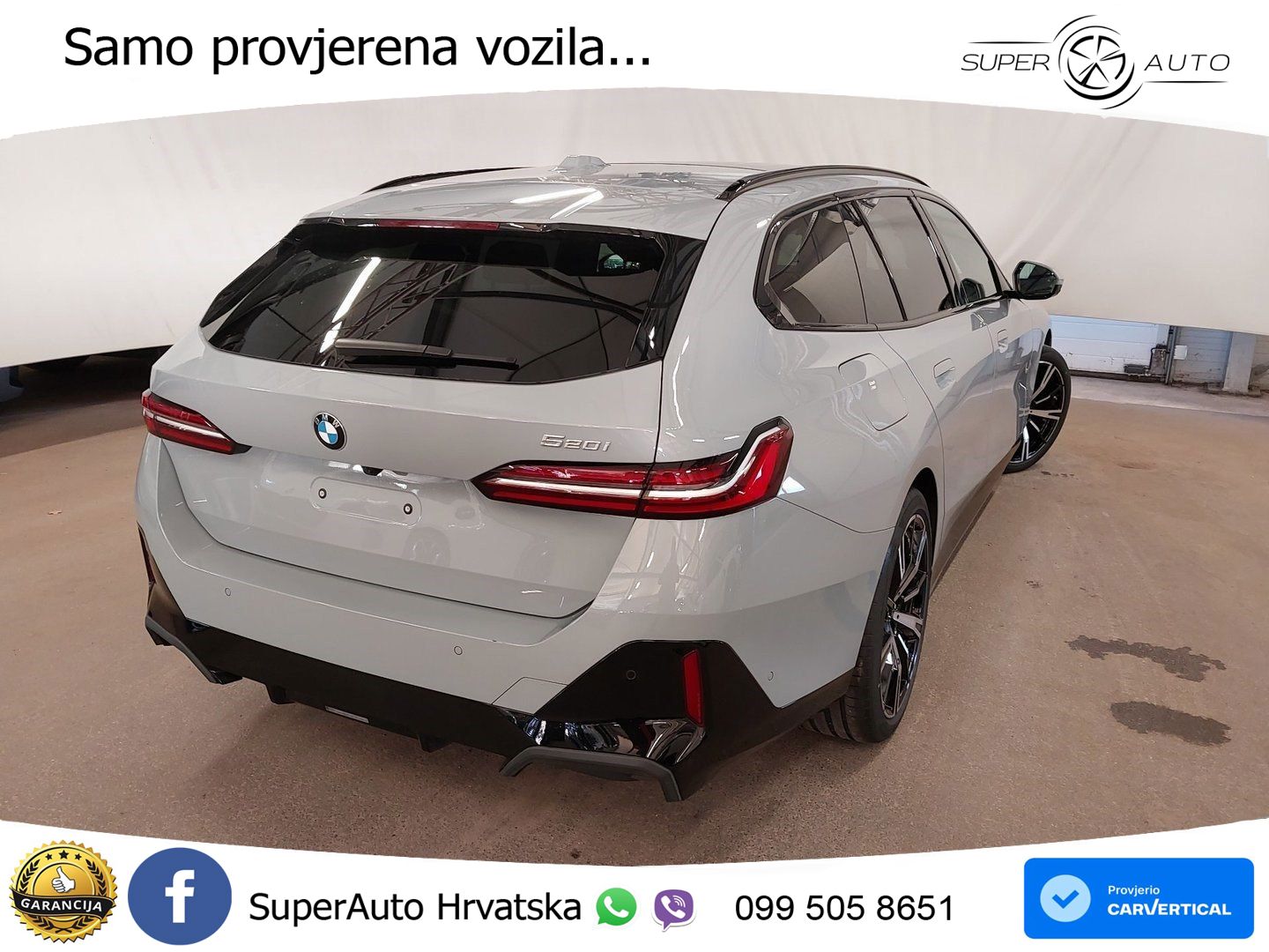 BMW 520i Touring (208 KS) Steptronic M Sport ACC+HEAD+4xGR SJED+360+PANO