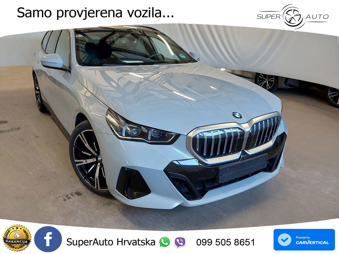 BMW 520i Touring (208 KS) Steptronic M Sport ACC+HEAD+4xGR SJED+360+PANO