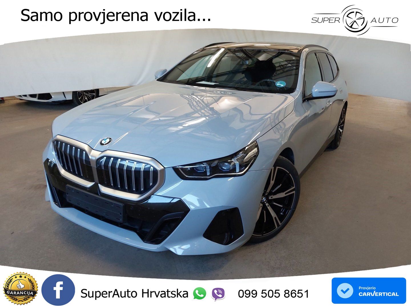 BMW 520i Touring (208 KS) Steptronic M Sport ACC+HEAD+4xGR SJED+360+PANO