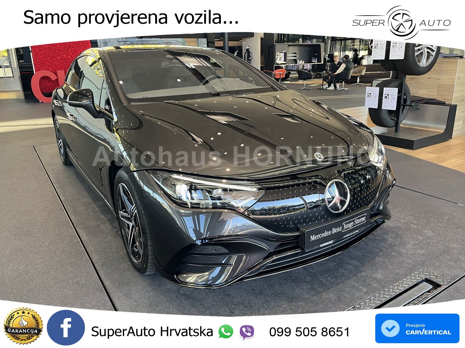 Mercedes EQE 500 100 kWh (408 KS) 4MATIC AMG LED+GR SJED+ACC