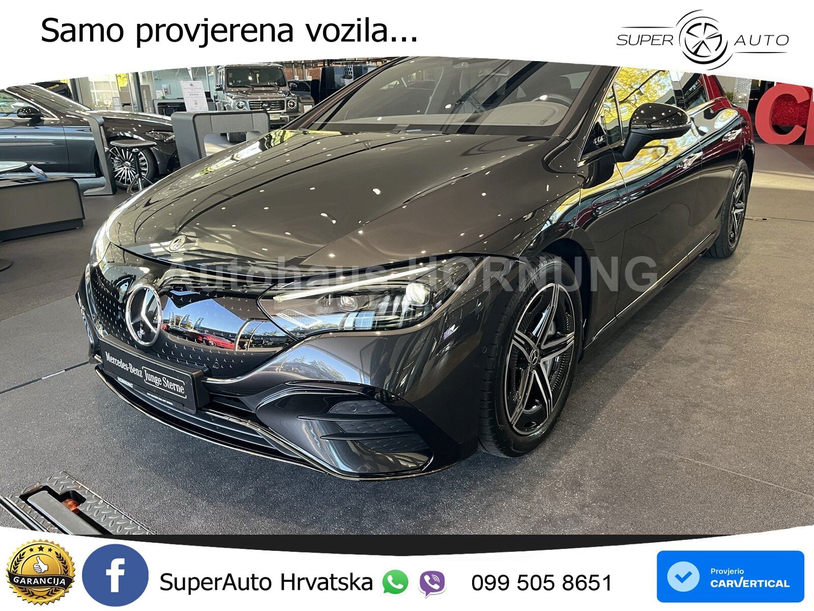 Mercedes EQE 500 100 kWh (408 KS) 4MATIC AMG LED+GR SJED+ACC