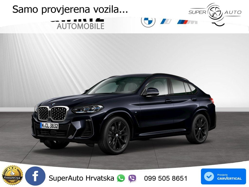BMW X4 30d (286 KS) xDrive Steptronic M Sport LED+GR SJED+ACC