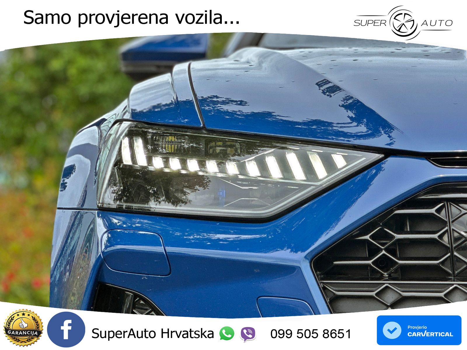 Audi RS6 Avant 4.0 TFSI V8 performance (630 KS)  quattro tiptronic LED+GR SJED+ACC