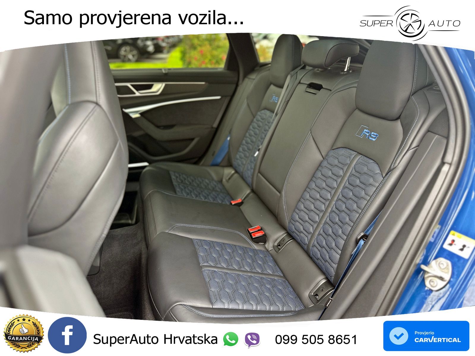 Audi RS6 Avant 4.0 TFSI V8 performance (630 KS)  quattro tiptronic LED+GR SJED+ACC