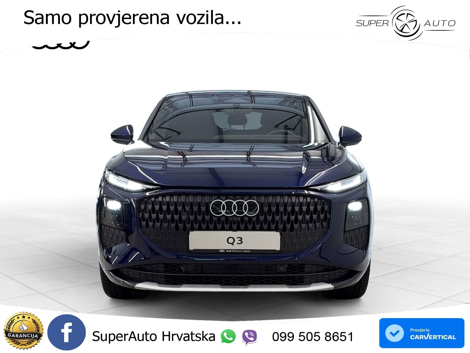 Audi Q3 Sportback 1.5 TFSIe (272 KS) S tronic LED+GR SJED+ACC