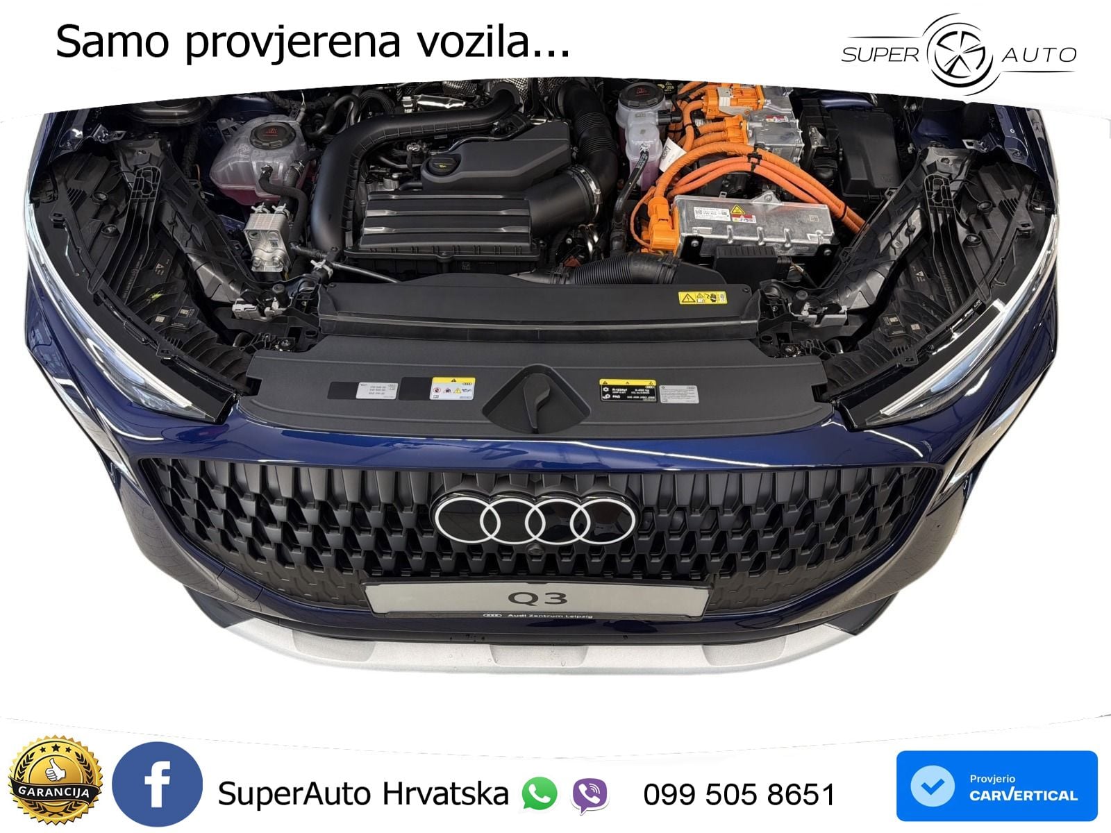 Audi Q3 Sportback 1.5 TFSIe (272 KS) S tronic LED+GR SJED+ACC