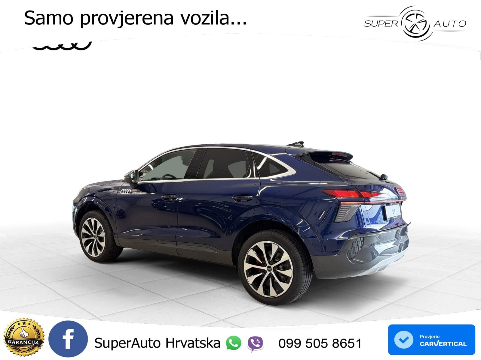 Audi Q3 Sportback 1.5 TFSIe (272 KS) S tronic LED+GR SJED+ACC