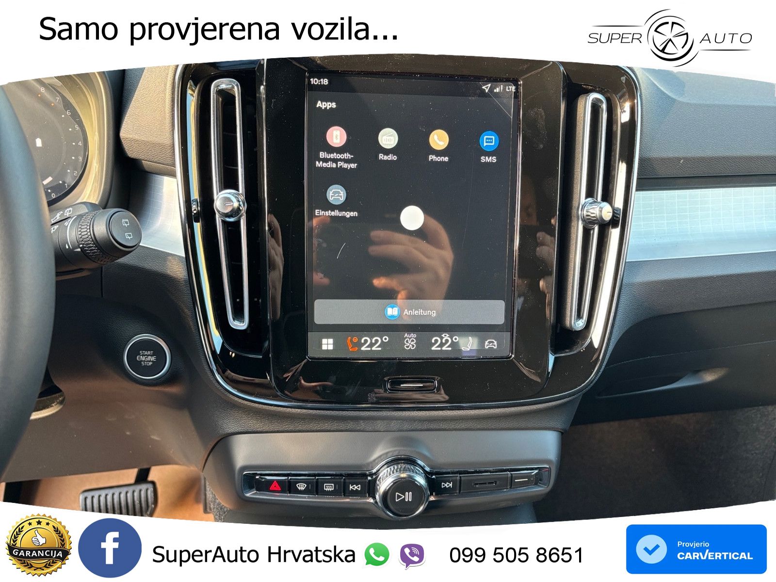 Volvo XC40 2.0 B3 163 KS Automatic LED+GR SJED+ACC