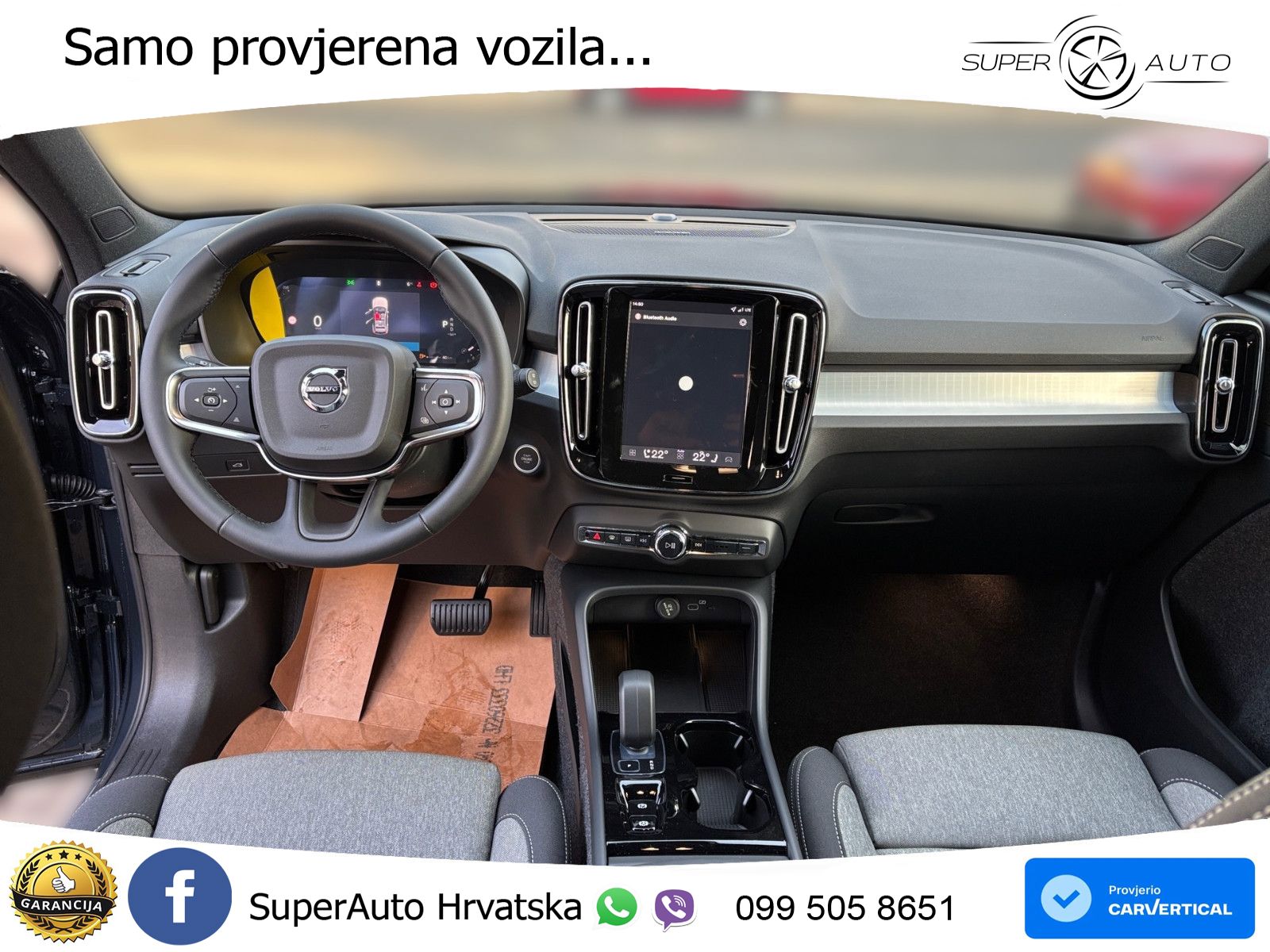 Volvo XC40 2.0 B3 163 KS Automatic LED+GR SJED+ACC