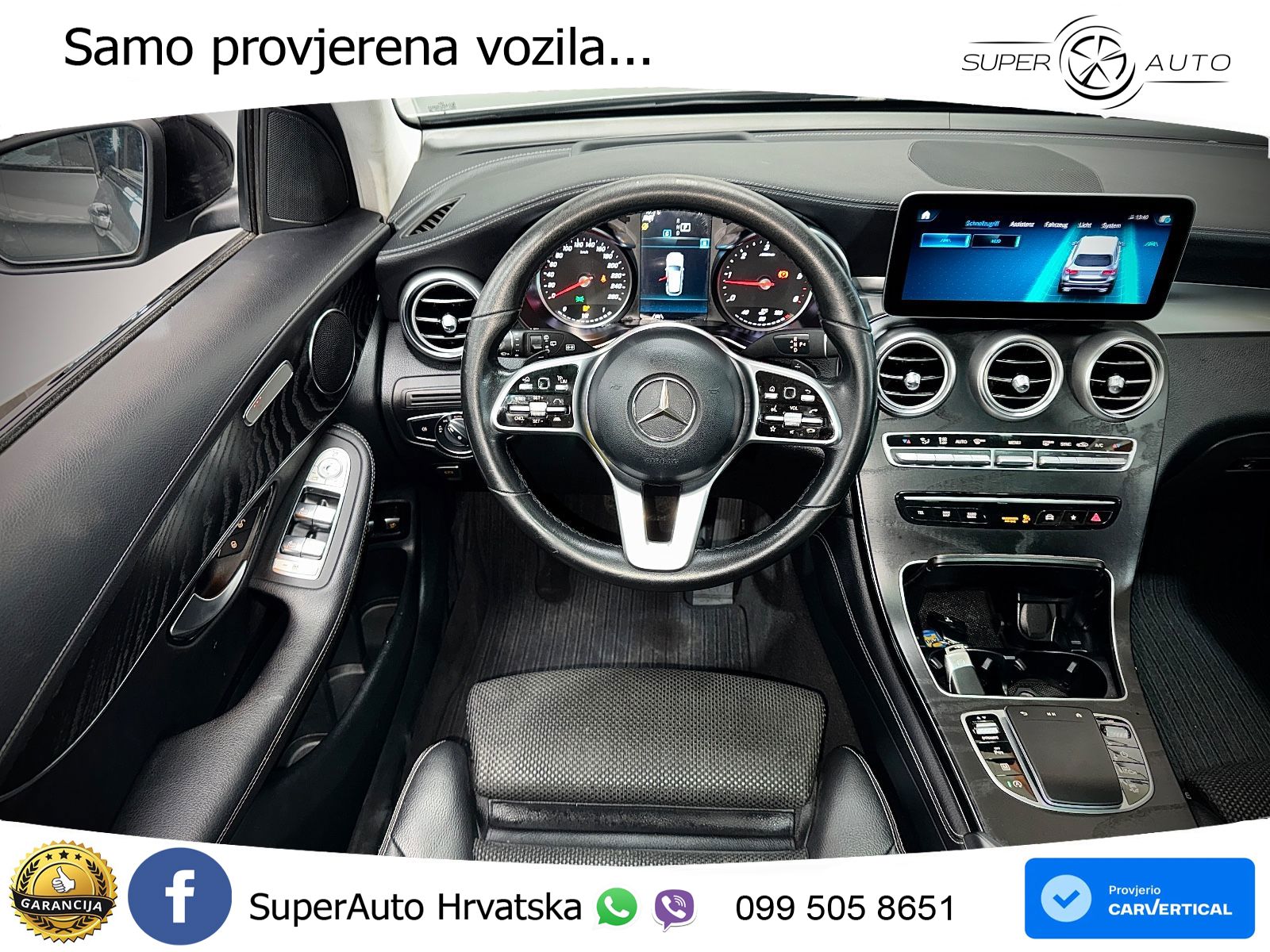 Mercedes GLC 300d (245 KS) 4MATIC G-TRONIC Night paket LED+GR SJED+ACC