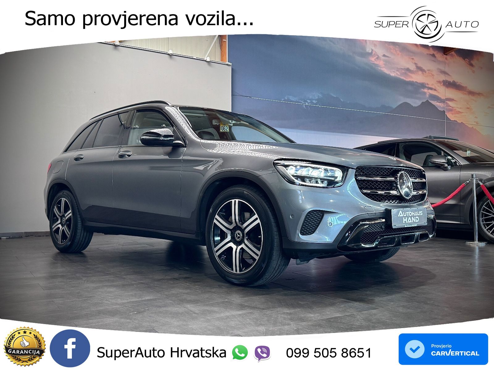 Mercedes GLC 300d (245 KS) 4MATIC G-TRONIC Night paket LED+GR SJED+ACC