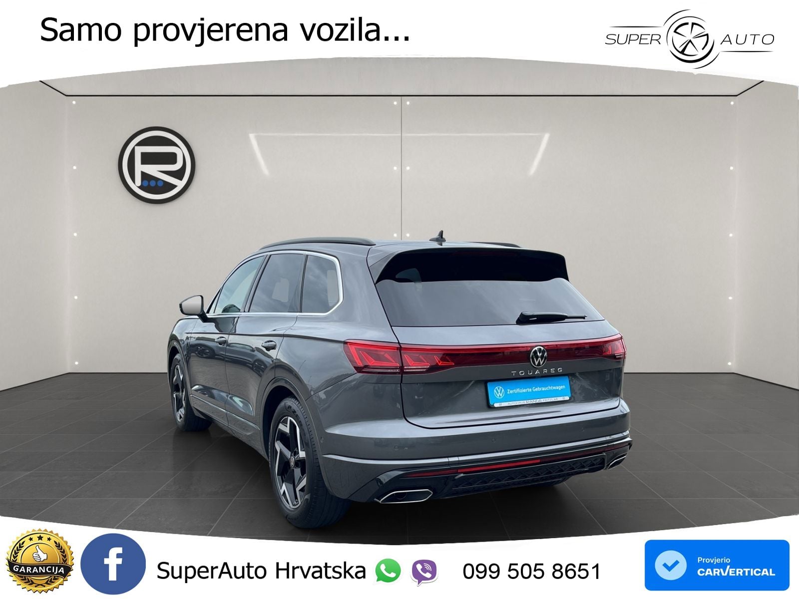 Volkswagen Touareg 3.0 V6 TDI (286 KS) 4MOTION Tiptronic R-Line ZRAČNI+ACC+GR SJED+KAM