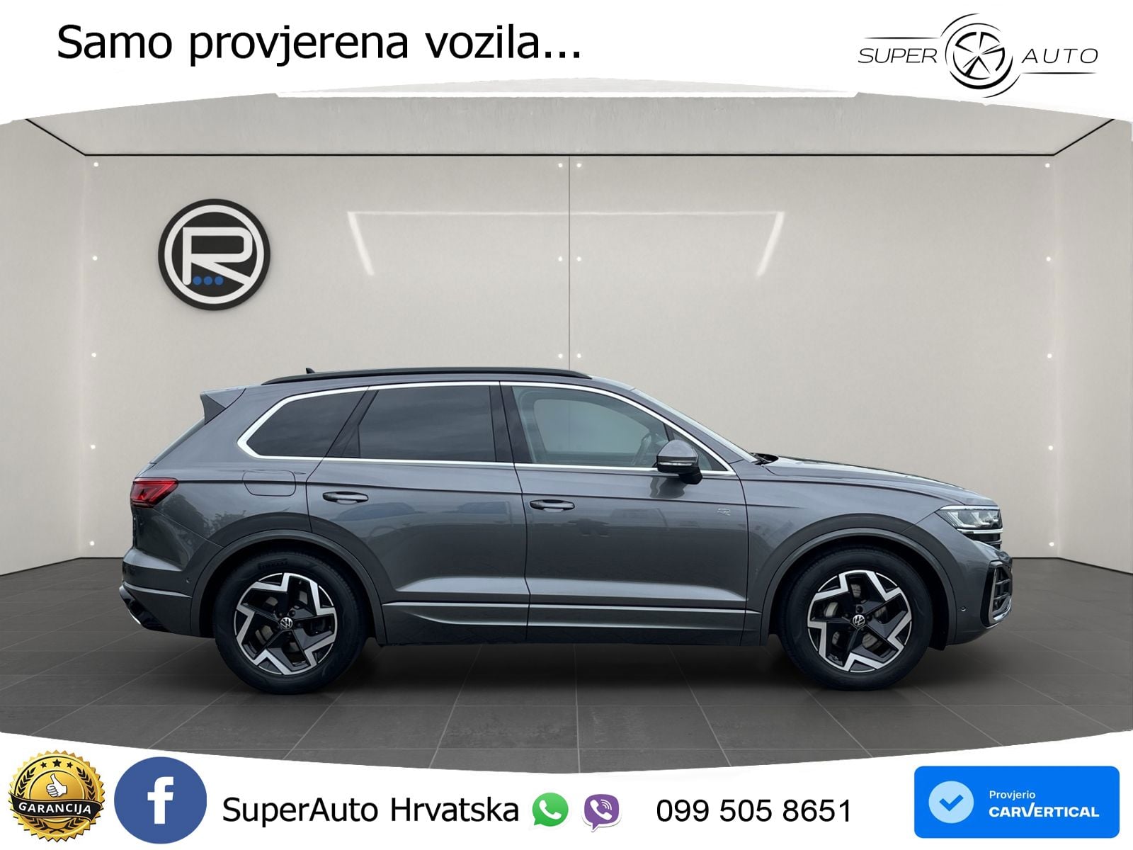 Volkswagen Touareg 3.0 V6 TDI (286 KS) 4MOTION Tiptronic R-Line ZRAČNI+ACC+GR SJED+KAM