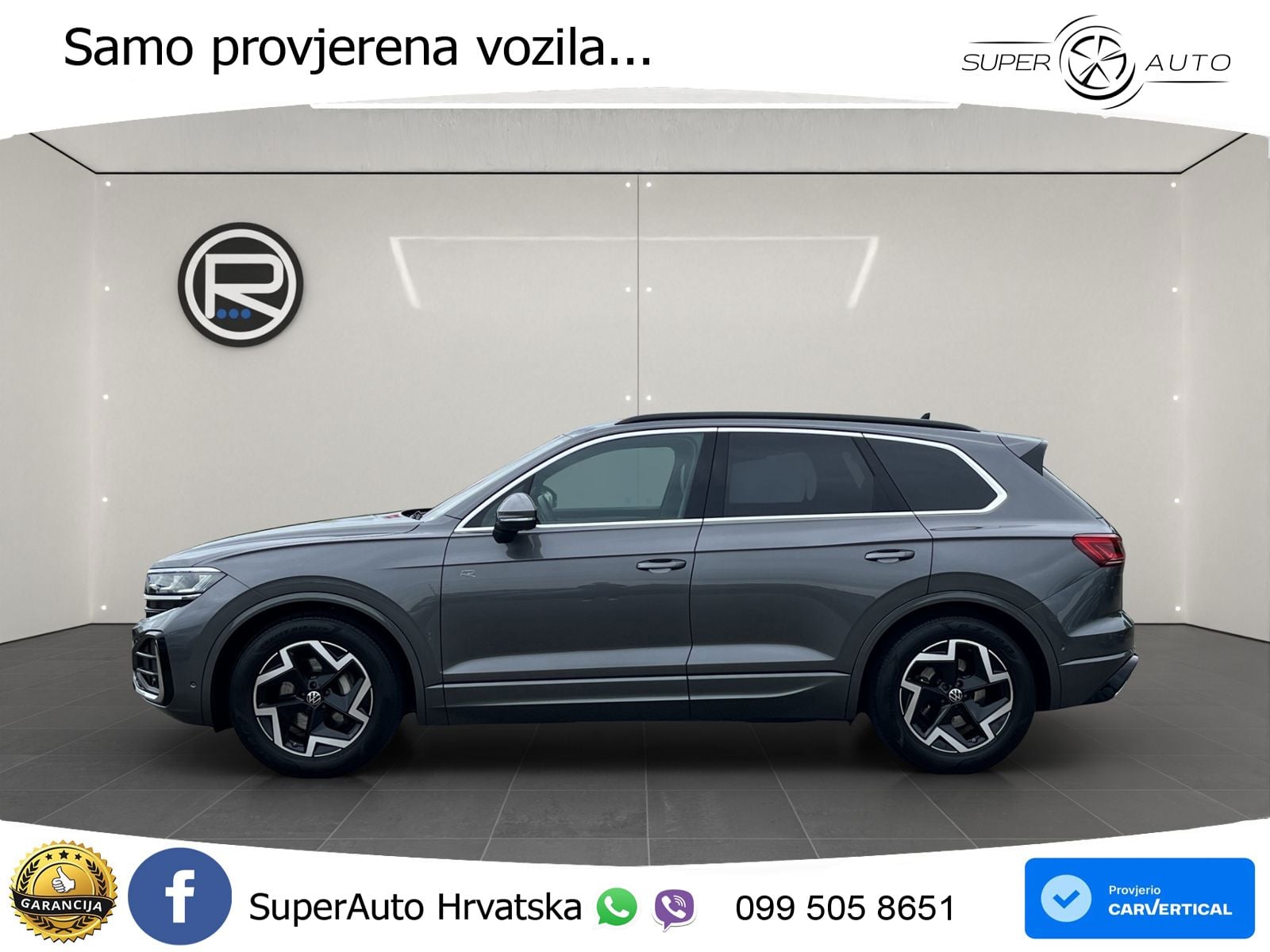 Volkswagen Touareg 3.0 V6 TDI (286 KS) 4MOTION Tiptronic R-Line ZRAČNI+ACC+GR SJED+KAM