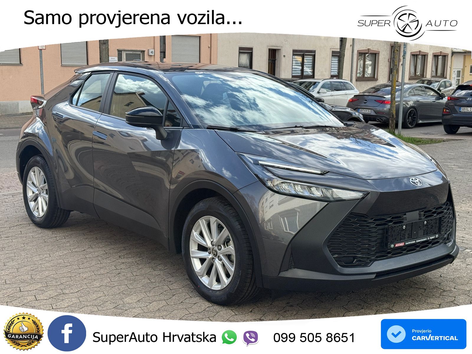 Toyota C-HR 1.8 (140 KS) Hybrid e-CVT Flow LED+ACC