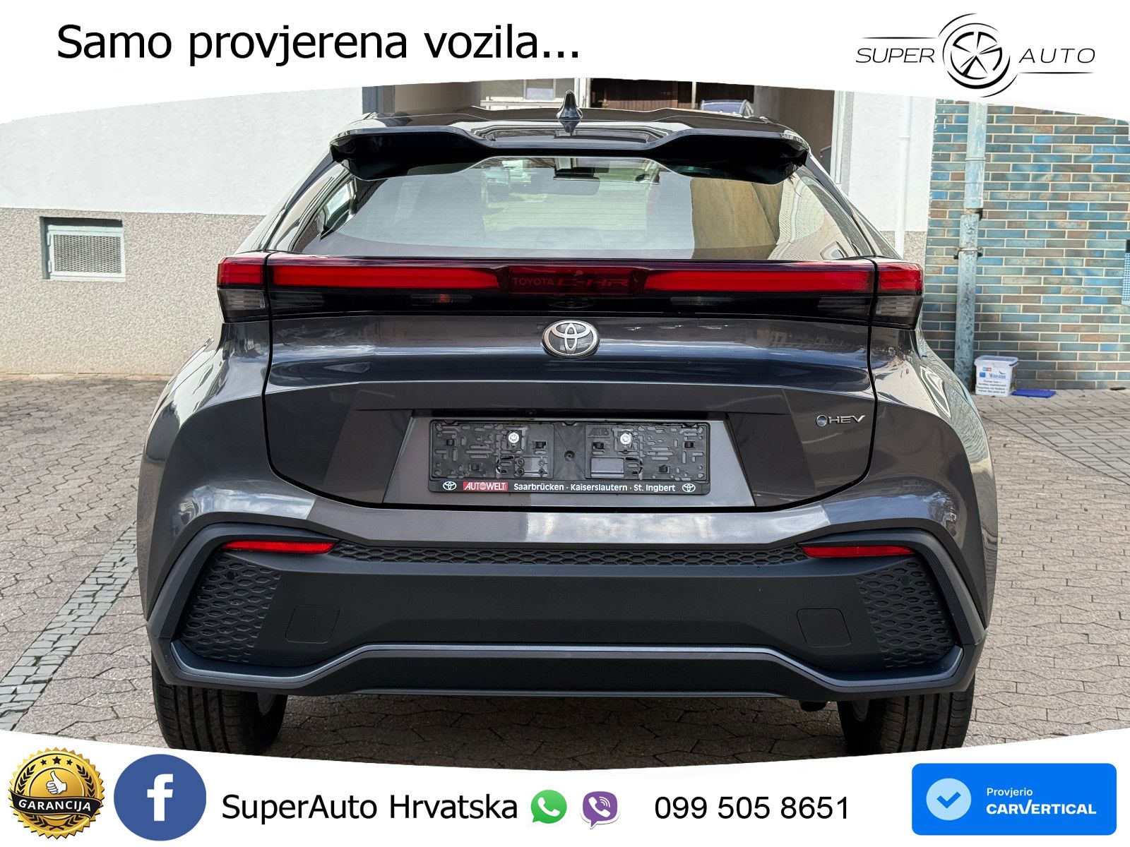 Toyota C-HR 1.8 (140 KS) Hybrid e-CVT Flow LED+ACC