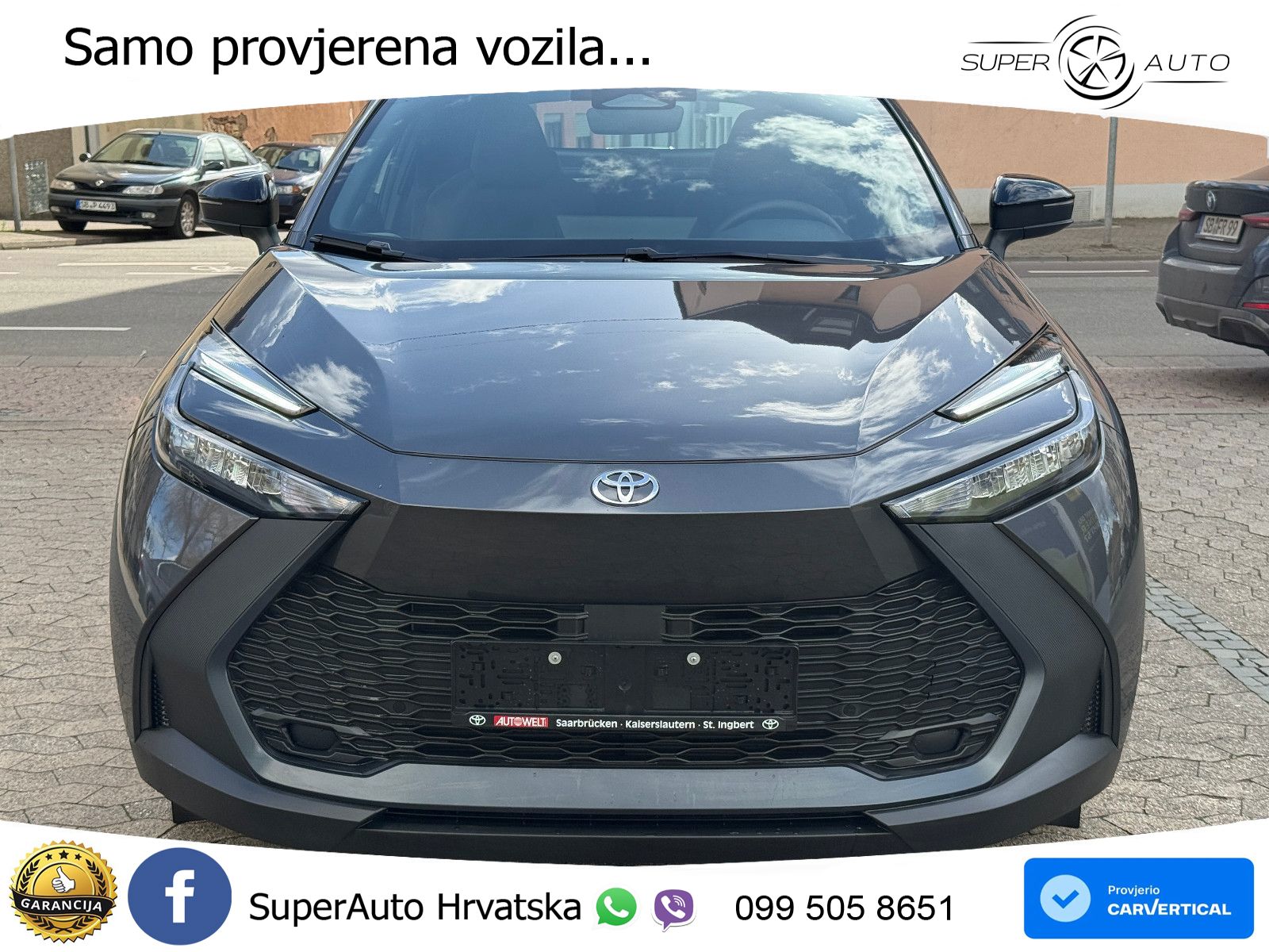 Toyota C-HR 1.8 (140 KS) Hybrid e-CVT Flow LED+ACC