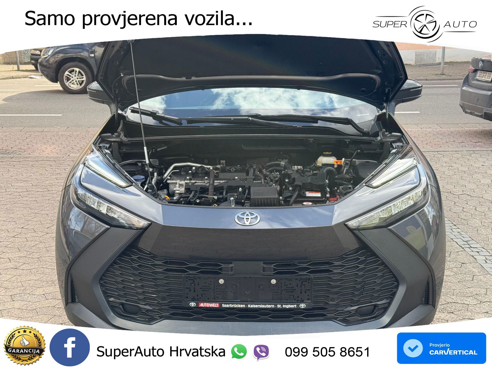 Toyota C-HR 1.8 (140 KS) Hybrid e-CVT Flow LED+ACC