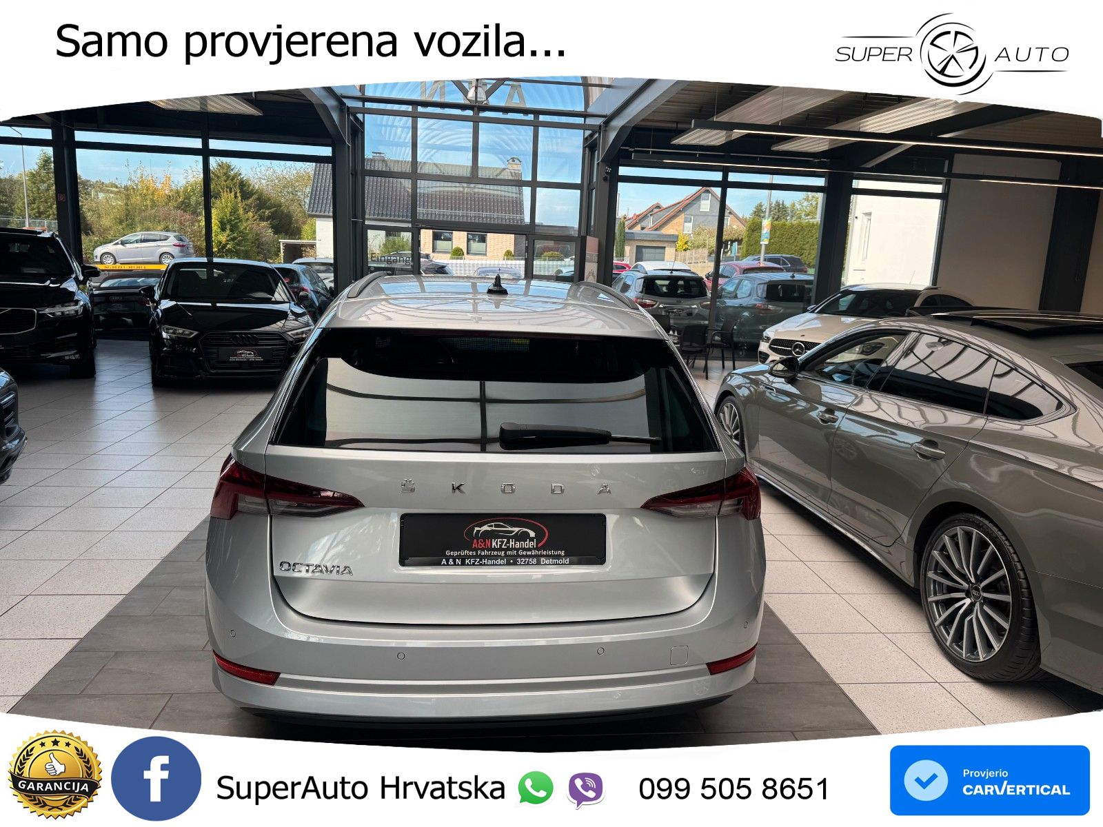 Škoda Octavia Combi 1.5 TSI (150 KS) LED+GR SJED+ACC