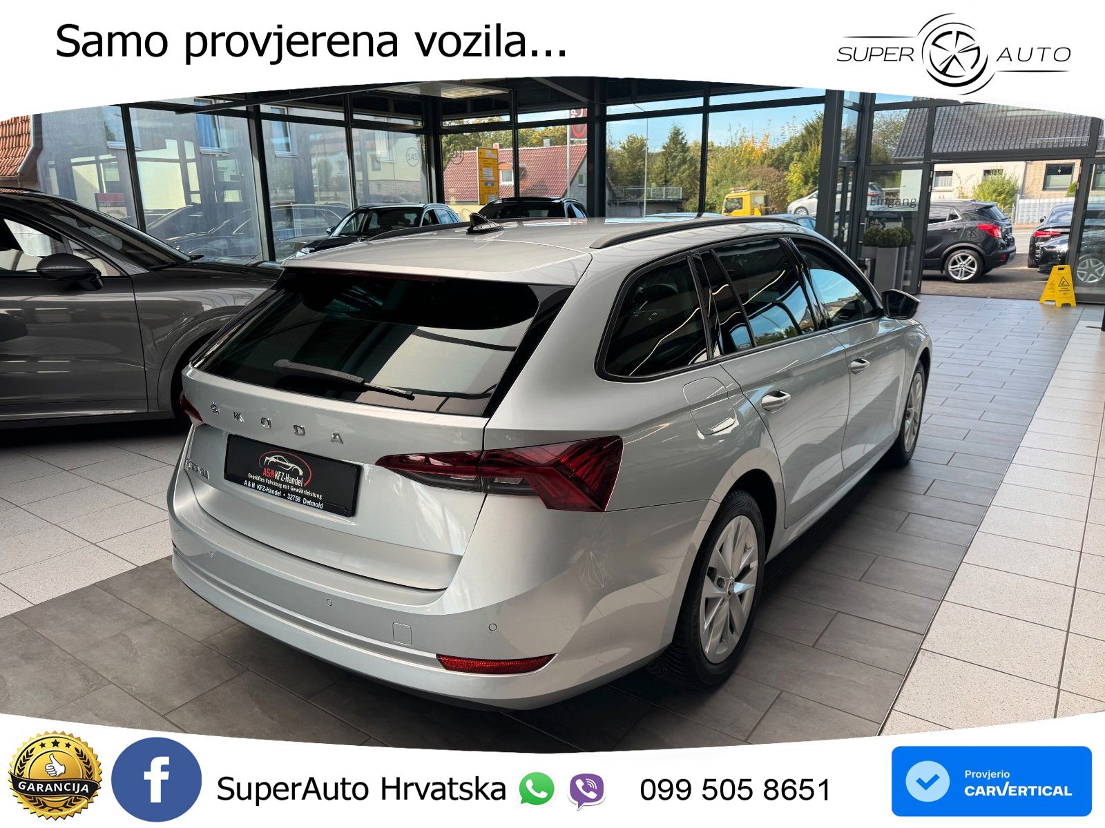Škoda Octavia Combi 1.5 TSI (150 KS) LED+GR SJED+ACC