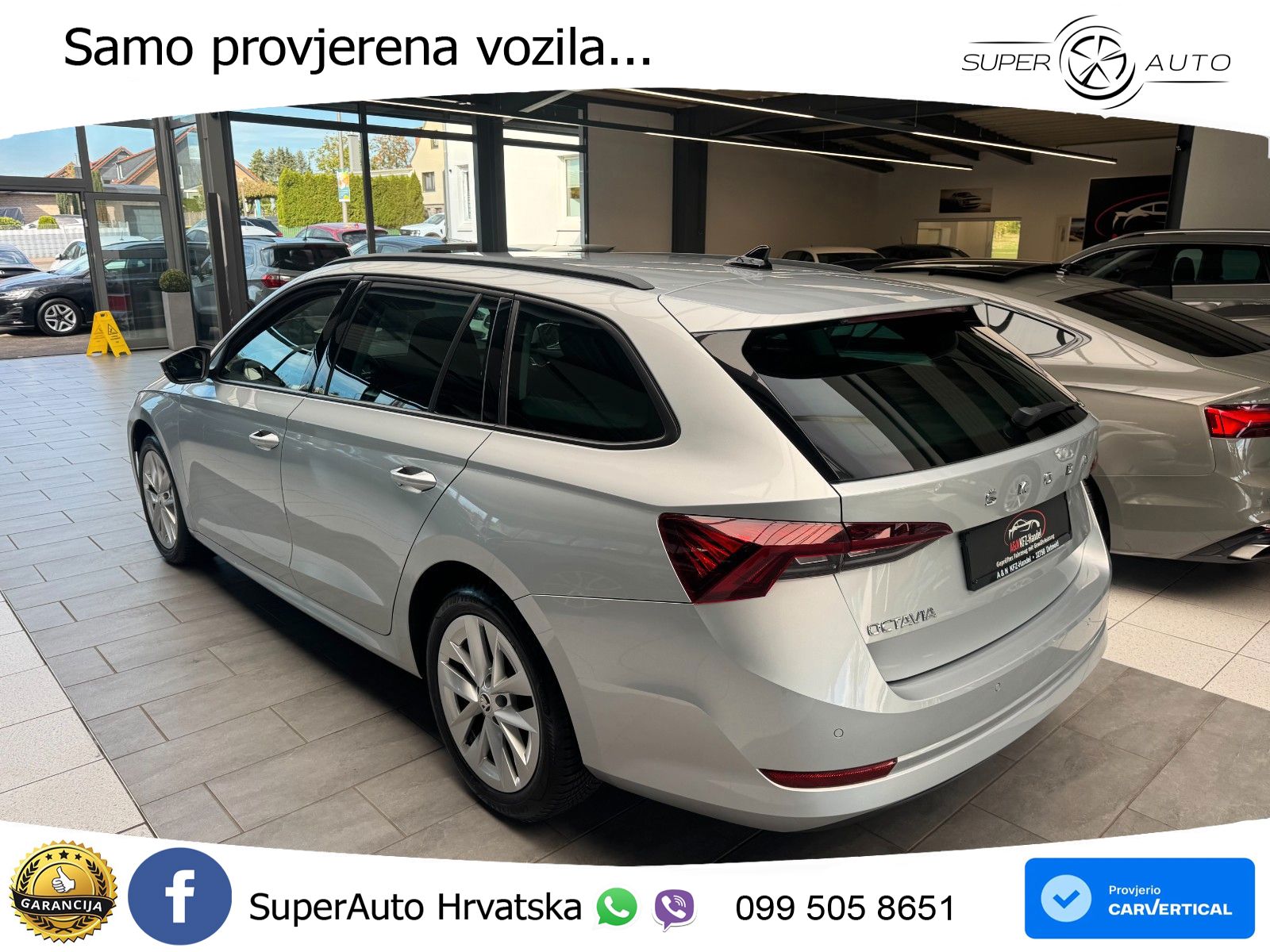 Škoda Octavia Combi 1.5 TSI (150 KS) LED+GR SJED+ACC
