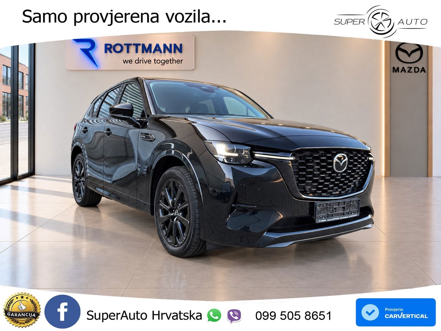 Mazda CX-60 3.3 e-Skyactiv D (254 KS) AWD Automatic MATRIX+GR SJED+KAM