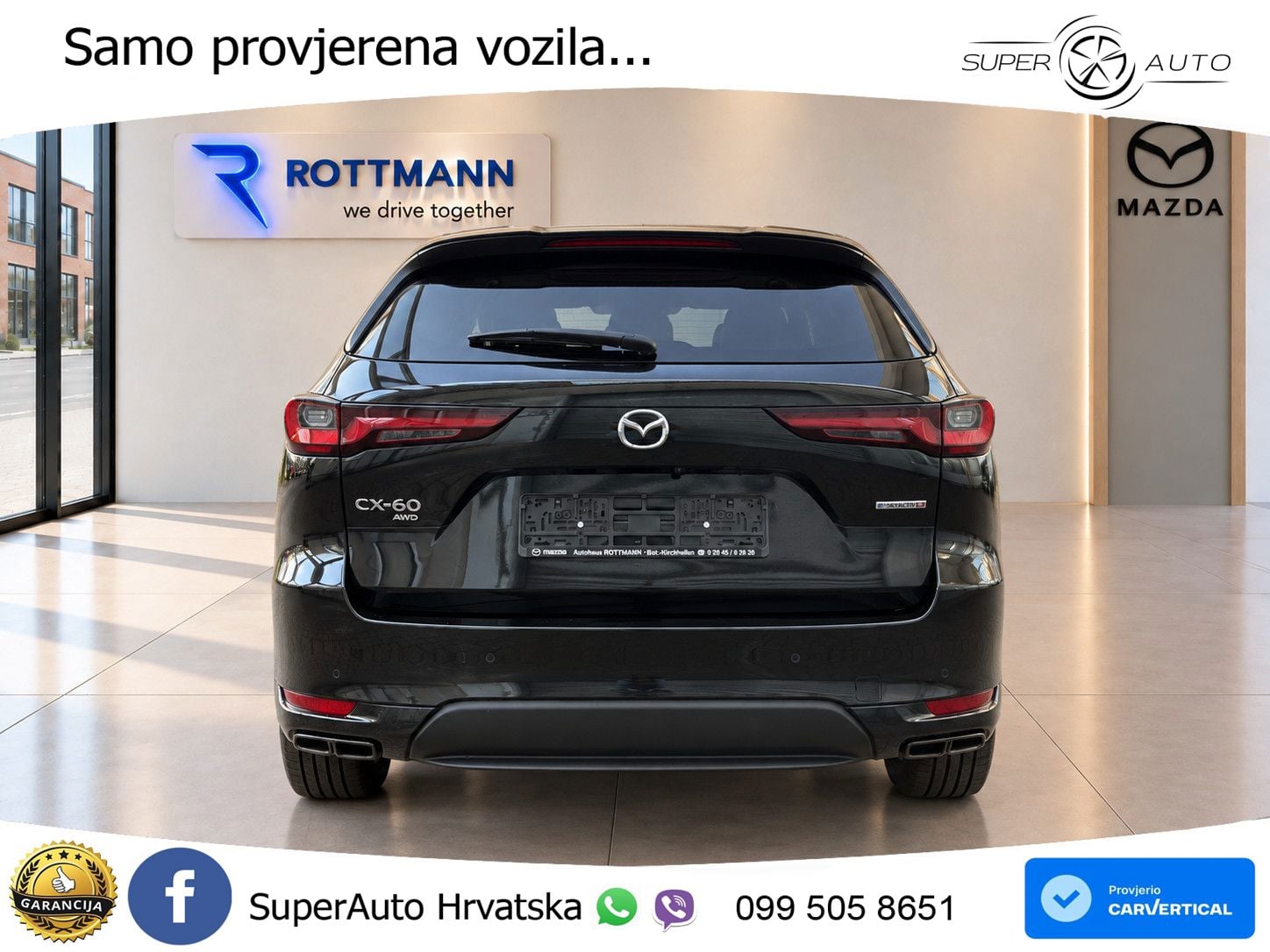 Mazda CX-60 3.3 e-Skyactiv D (254 KS) AWD Automatic MATRIX+GR SJED+KAM