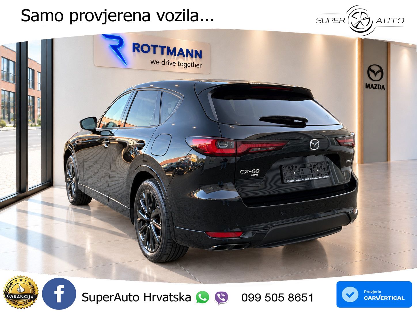 Mazda CX-60 3.3 e-Skyactiv D (254 KS) AWD Automatic MATRIX+GR SJED+KAM