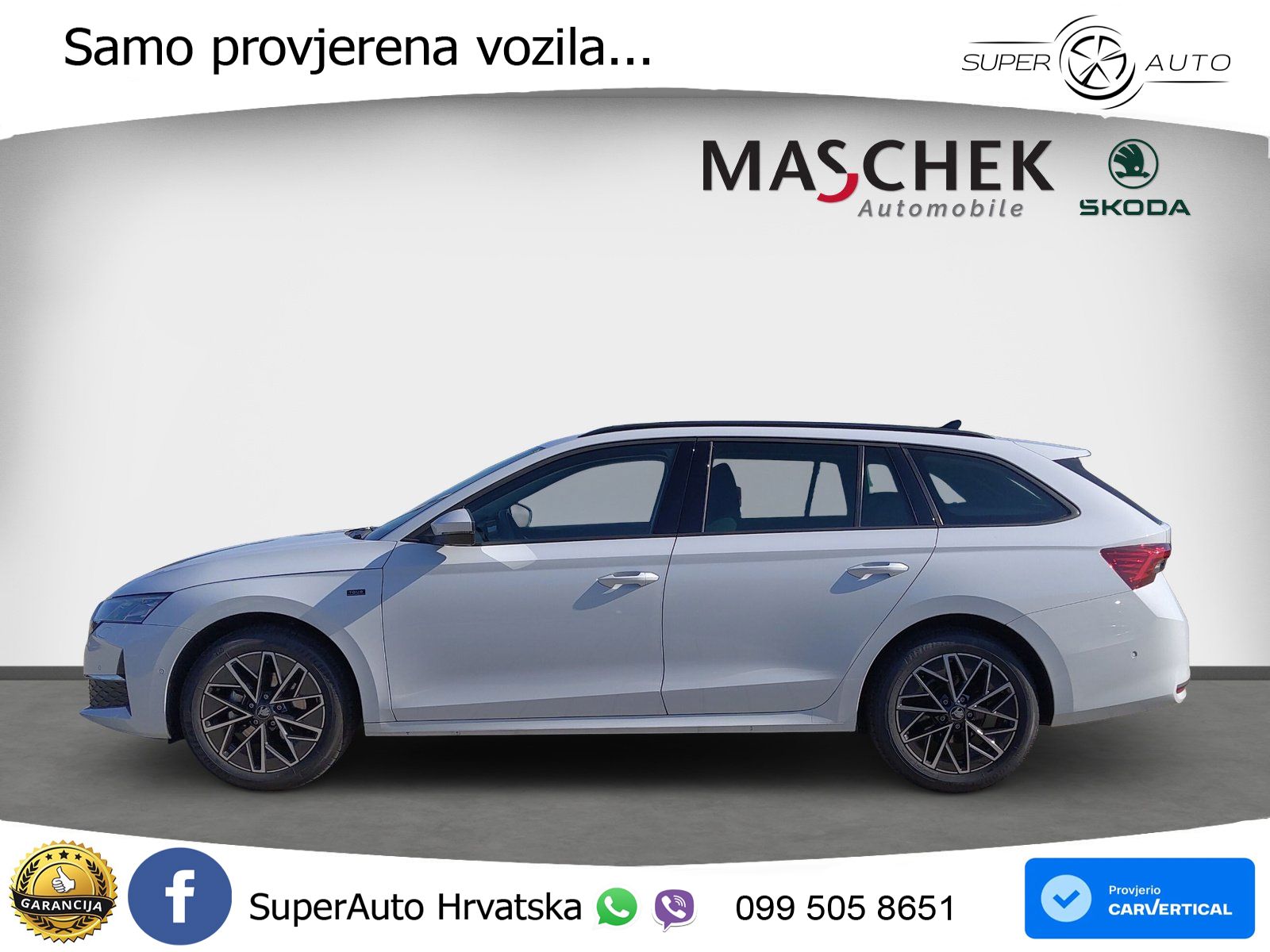 Škoda Octavia Combi 2.0 TDI (150 KS) DSG LED+GR SJED+ACC