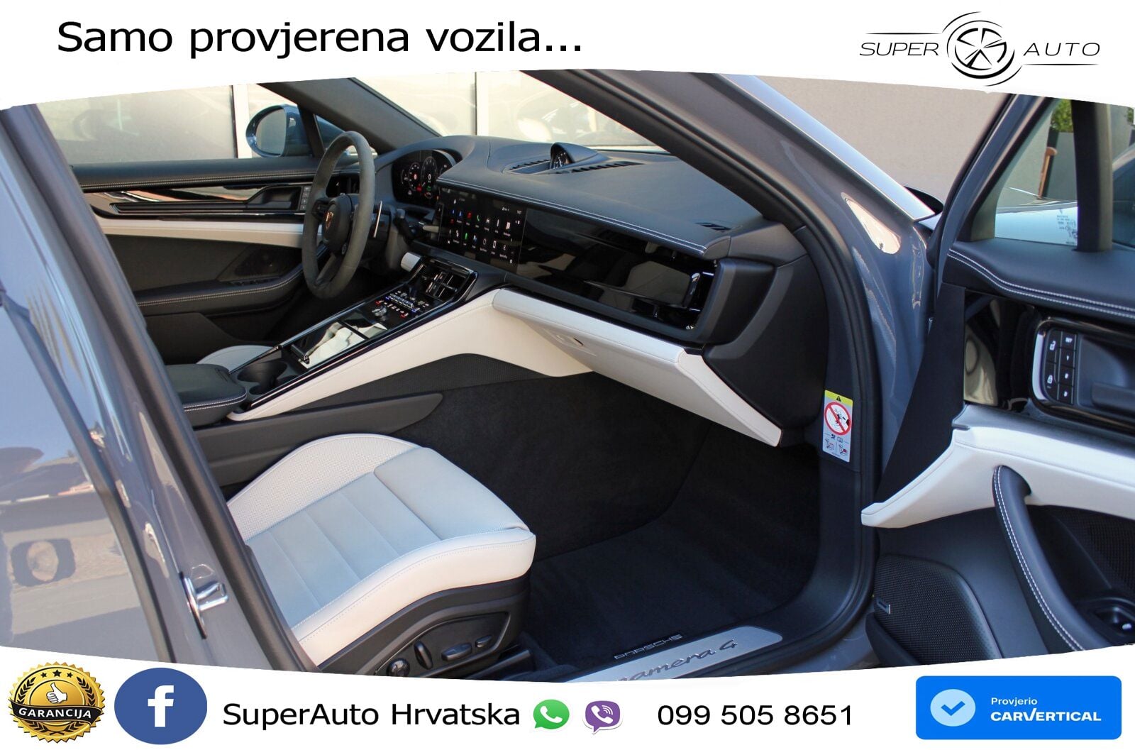 Porsche Panamera 4 2.9 V6 (470 KS) E-Hybrid PDK ACC+HEAD+GR SJED+360+PANO