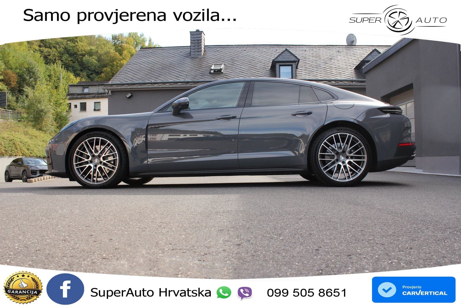 Porsche Panamera 4 2.9 V6 (470 KS) E-Hybrid PDK ACC+HEAD+GR SJED+360+PANO