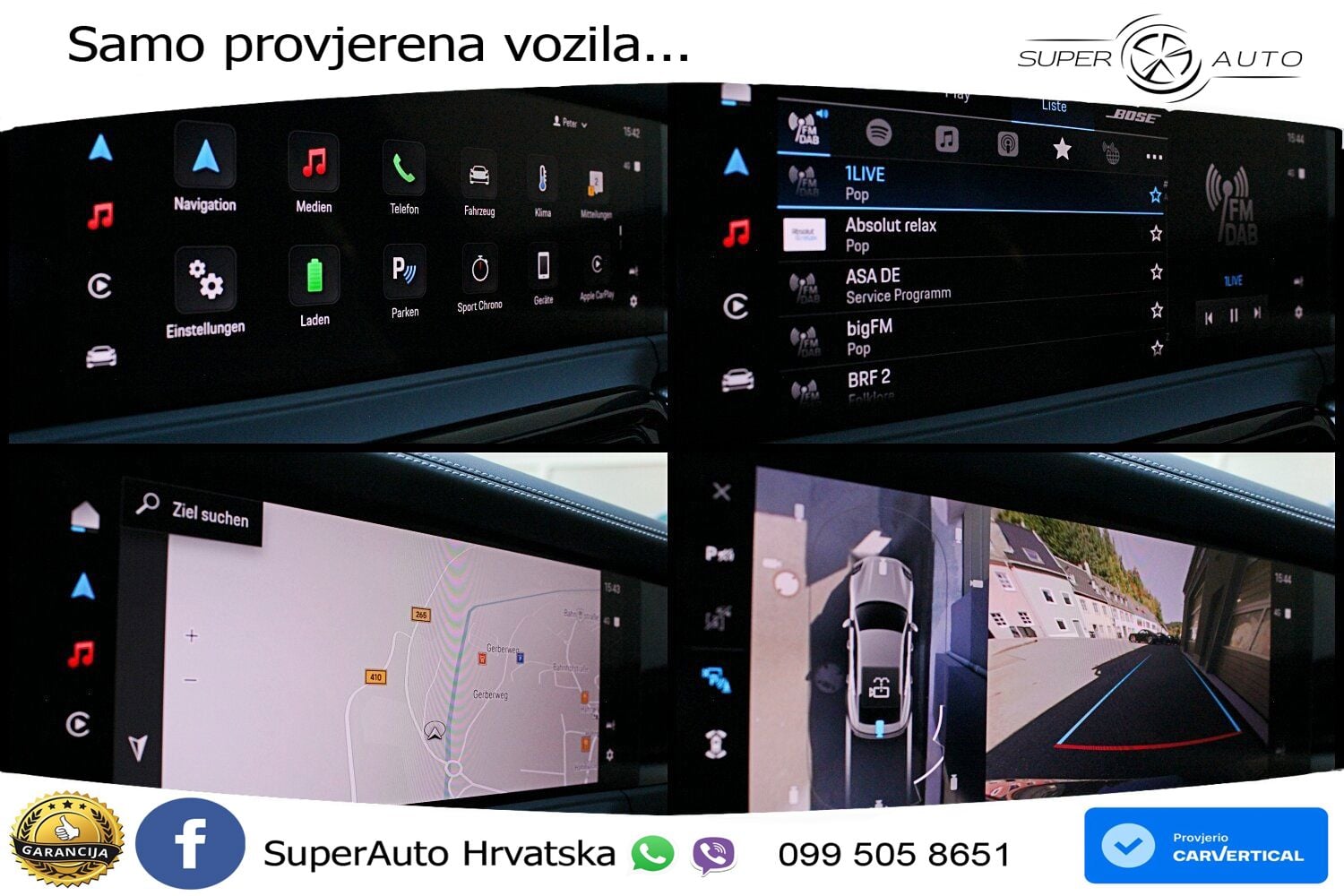 Porsche Panamera 4 2.9 V6 (470 KS) E-Hybrid PDK ACC+HEAD+GR SJED+360+PANO