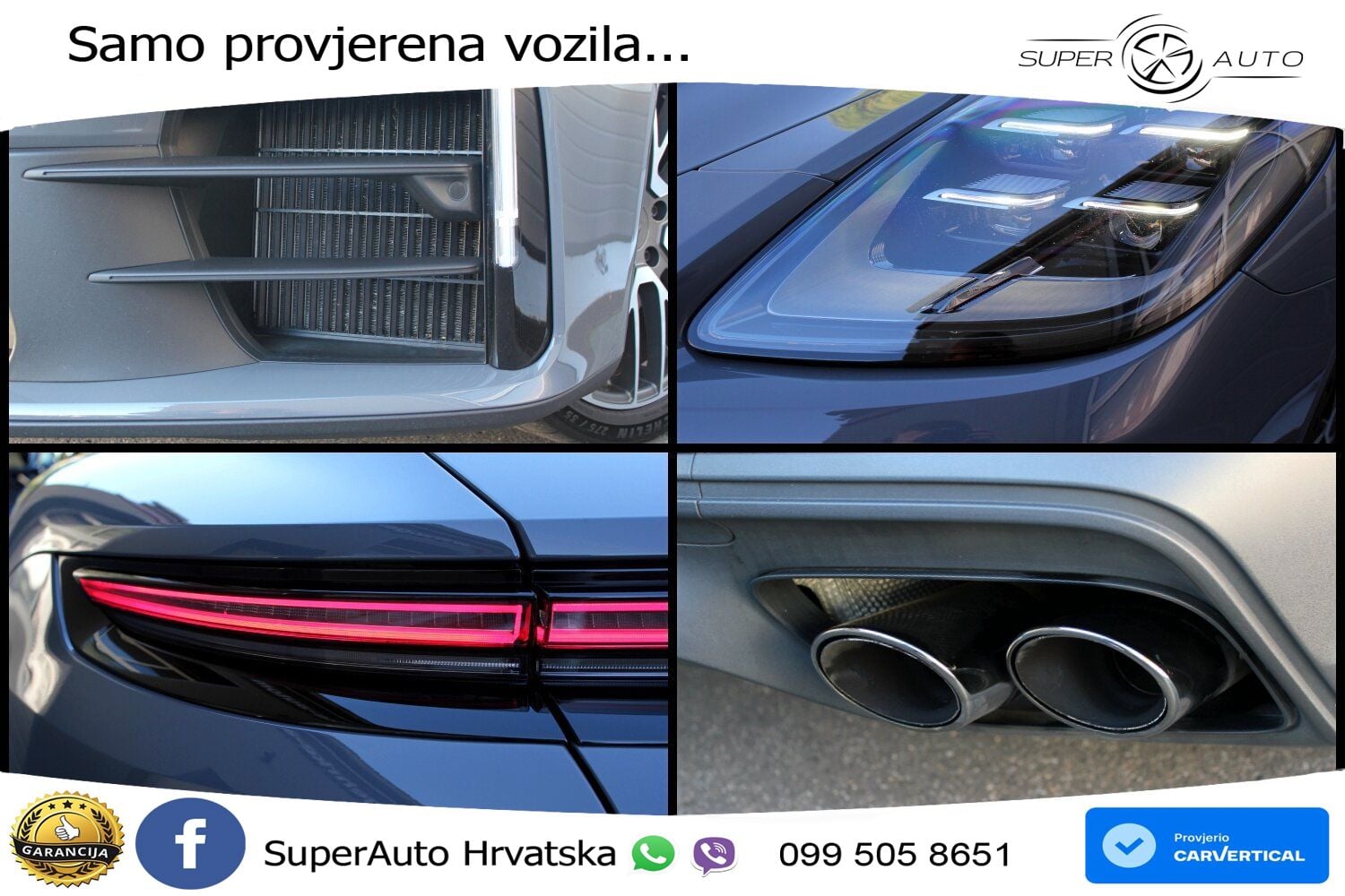 Porsche Panamera 4 2.9 V6 (470 KS) E-Hybrid PDK ACC+HEAD+GR SJED+360+PANO