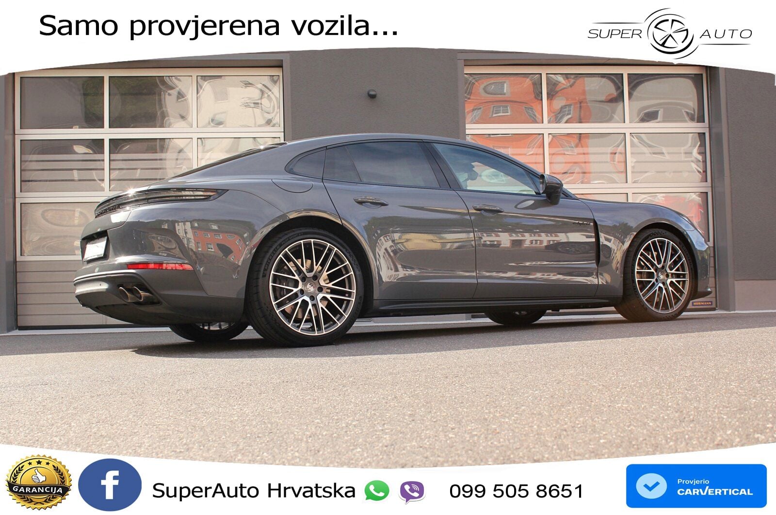 Porsche Panamera 4 2.9 V6 (470 KS) E-Hybrid PDK ACC+HEAD+GR SJED+360+PANO