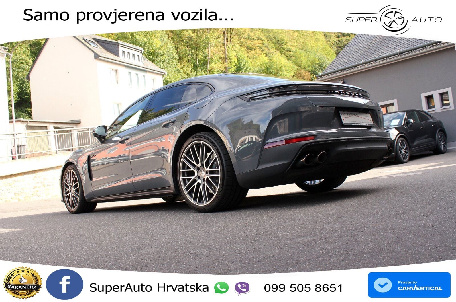 Porsche Panamera 4 2.9 V6 (470 KS) E-Hybrid PDK ACC+HEAD+GR SJED+360+PANO