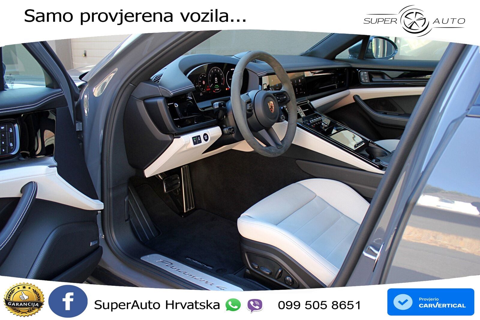 Porsche Panamera 4 2.9 V6 (470 KS) E-Hybrid PDK ACC+HEAD+GR SJED+360+PANO