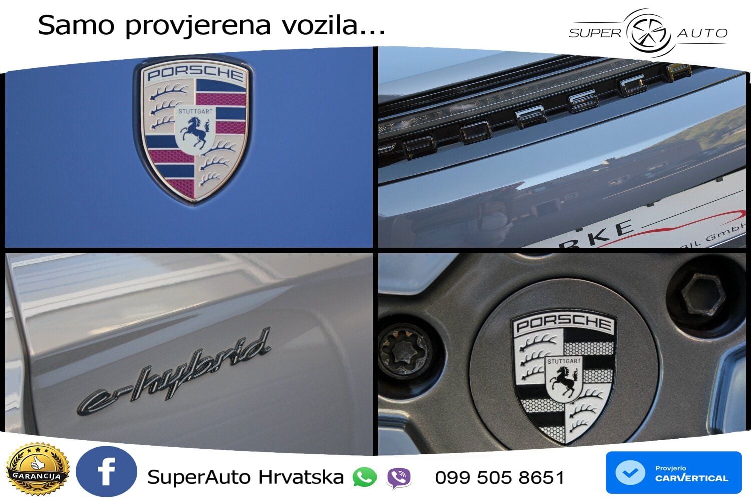 Porsche Panamera 4 2.9 V6 (470 KS) E-Hybrid PDK ACC+HEAD+GR SJED+360+PANO