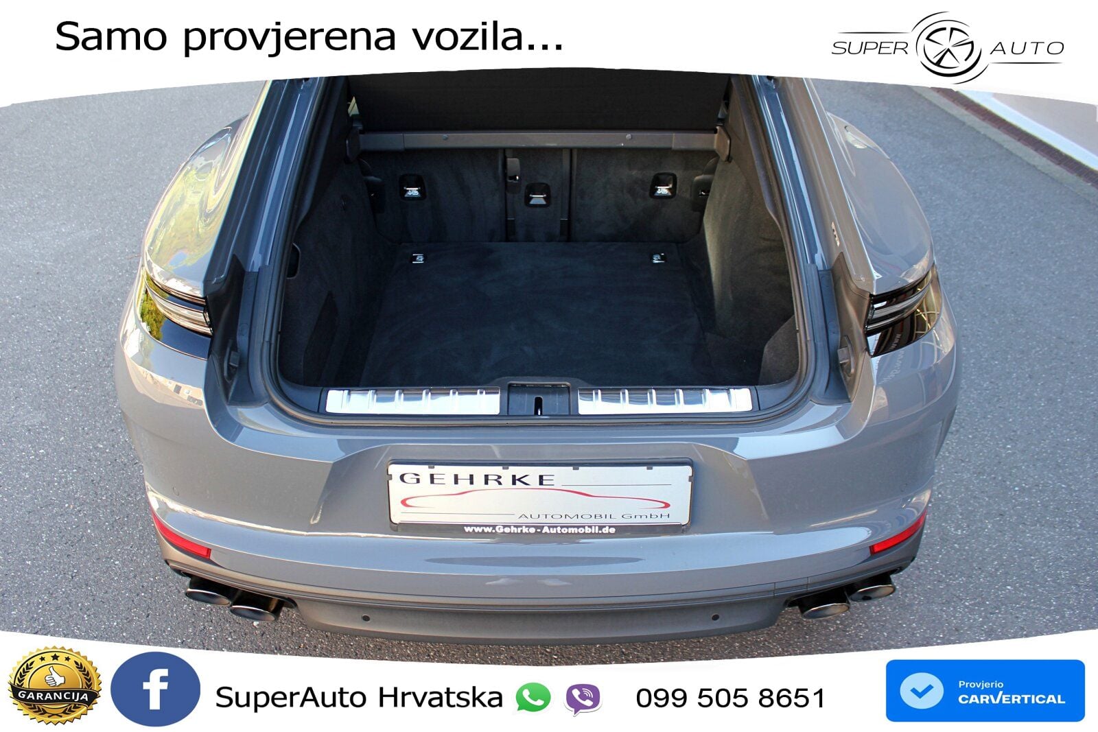 Porsche Panamera 4 2.9 V6 (470 KS) E-Hybrid PDK ACC+HEAD+GR SJED+360+PANO
