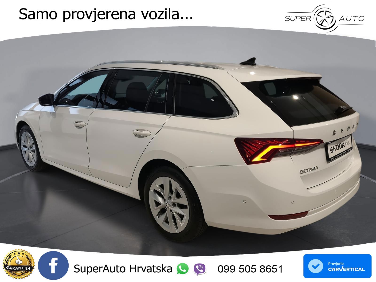 Škoda Octavia Combi 1.5 TSI (150 KS) LED+GR SJED+ACC