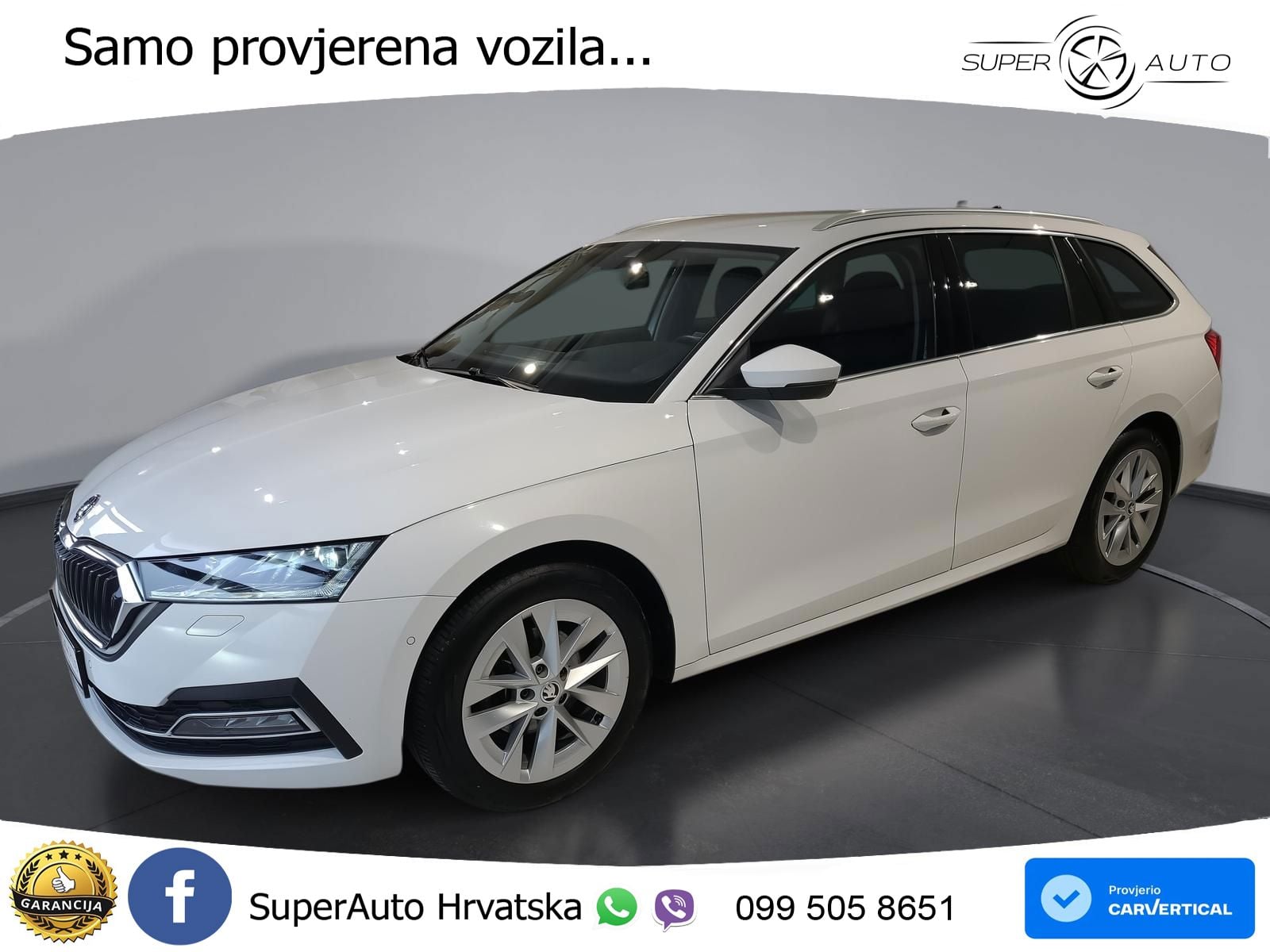 Škoda Octavia Combi 1.5 TSI (150 KS) LED+GR SJED+ACC