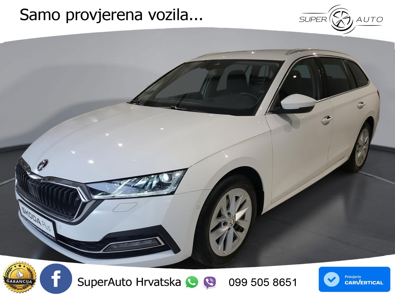 Škoda Octavia Combi 1.5 TSI (150 KS) LED+GR SJED+ACC