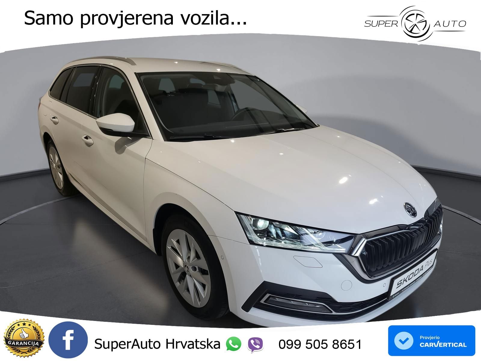 Škoda Octavia Combi 1.5 TSI (150 KS) LED+GR SJED+ACC