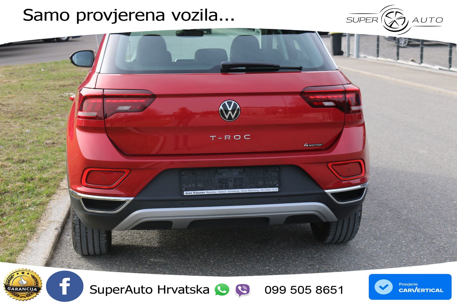 Volkswagen T-Roc I 2.0 TDI (150 KS) DSG LED+GR SJED+ACC