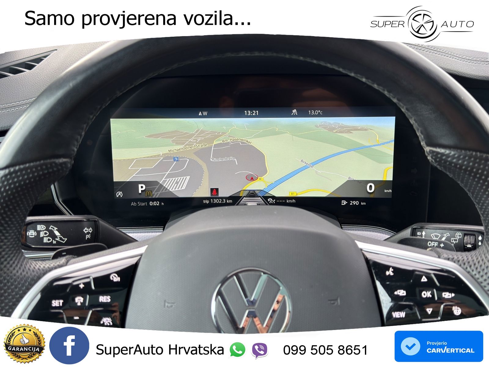 Volkswagen Touareg 3.0 V6 TDI (286 KS) 4MOTION Tiptronic R-Line ZRAČNI+ACC+GR SJED+KAM+PANO