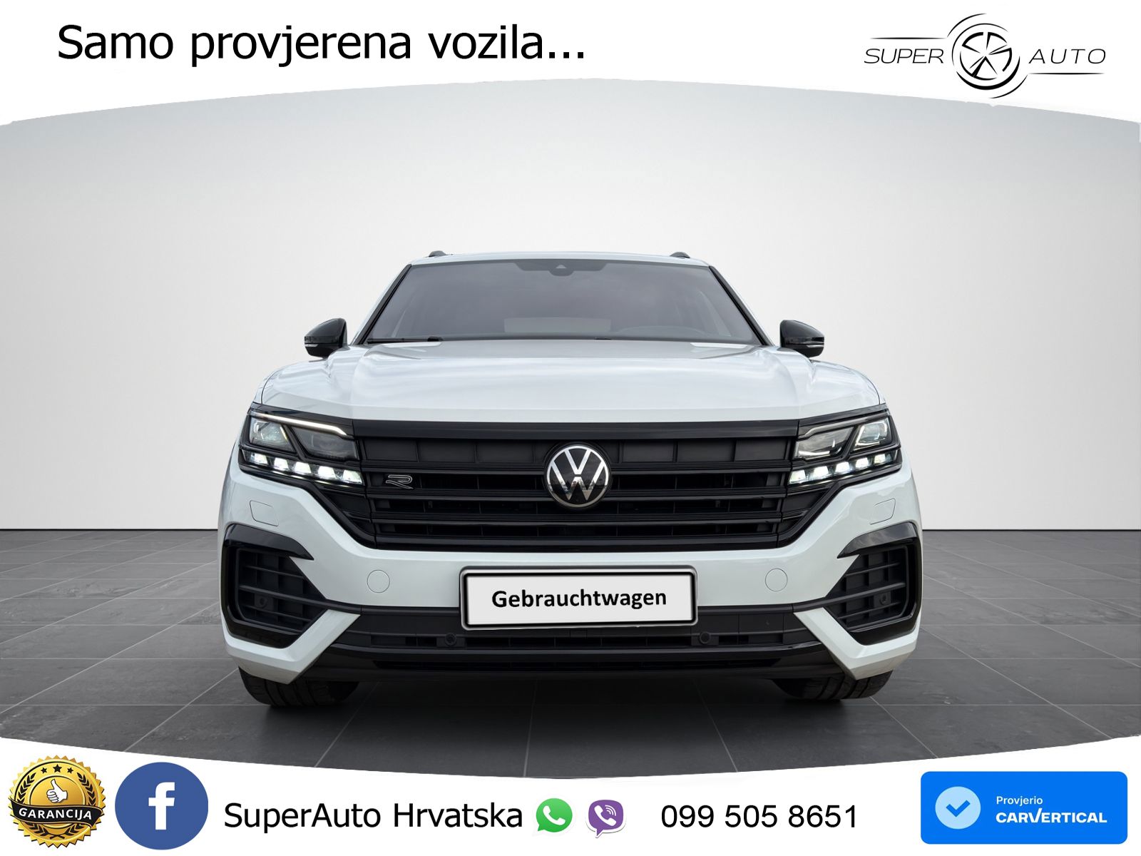 Volkswagen Touareg 3.0 V6 TDI (286 KS) 4MOTION Tiptronic R-Line ZRAČNI+ACC+GR SJED+KAM+PANO